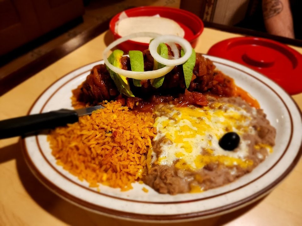 Taco Enchilada Chile Relleno
